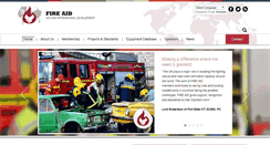 Desktop Screenshot of fire-aid.org